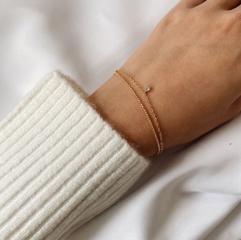 Olivia Double Chain Bracelet
