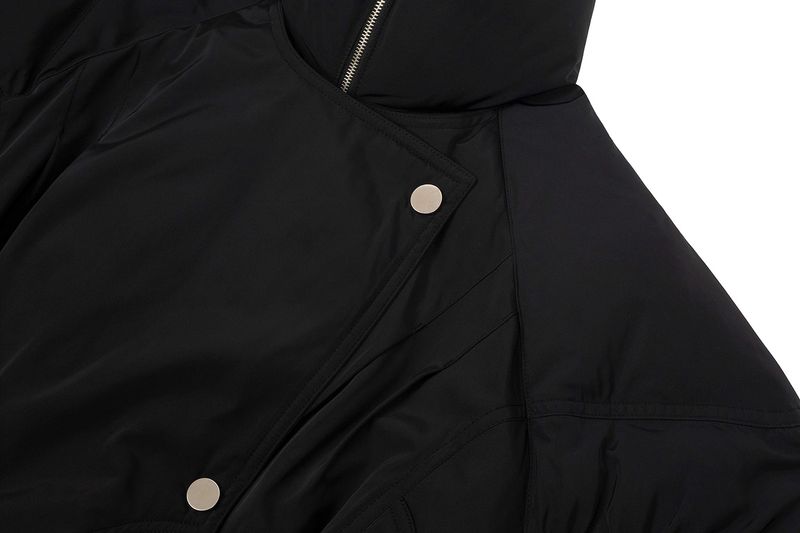 Double Layered Goose Down Jacket _ Black