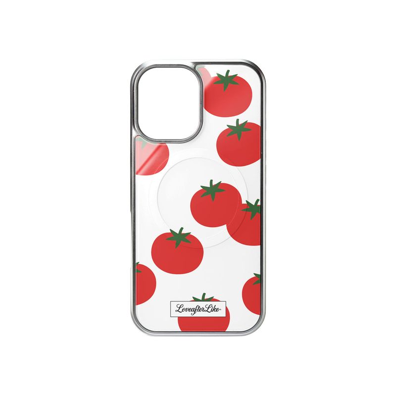 [MADE]little tomato MagSafe Glass phonecase WHITE, BLUE