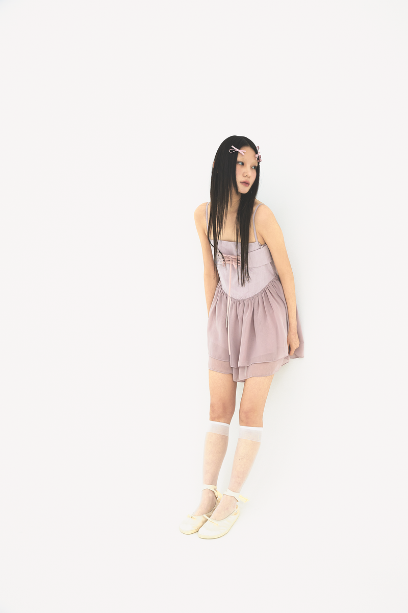 Bustier dress Pink