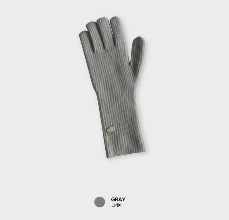 Loweller Wool Blend Daily Ribbed Gloves