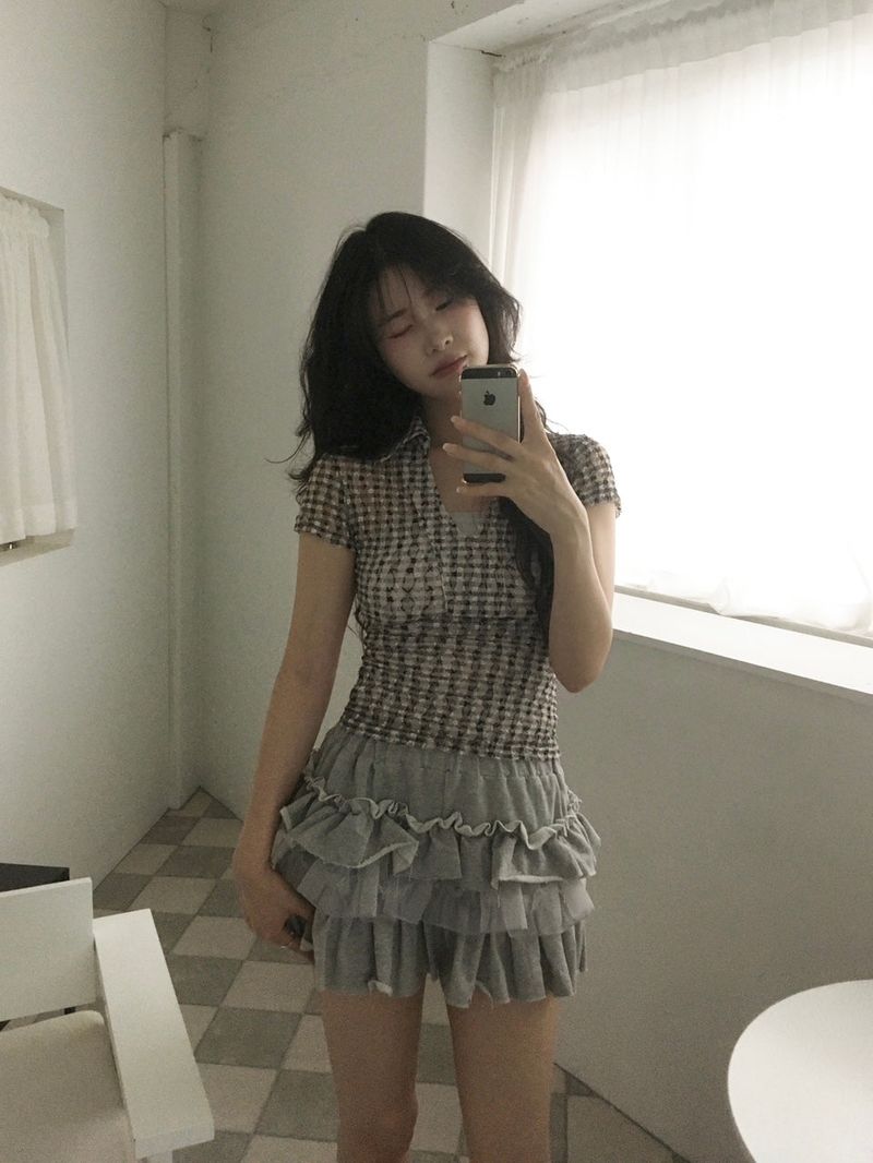 Chess Collar Tee