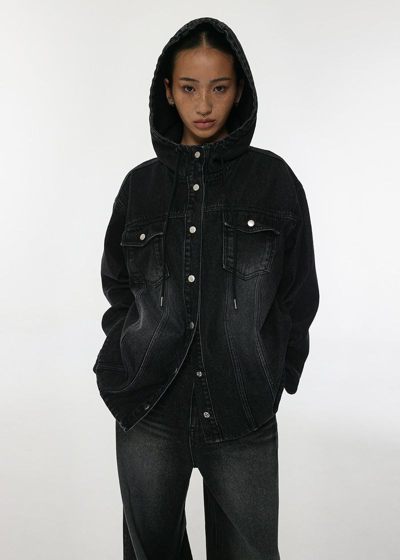 [MADE] Intro SET - Hooded Denim Jacket