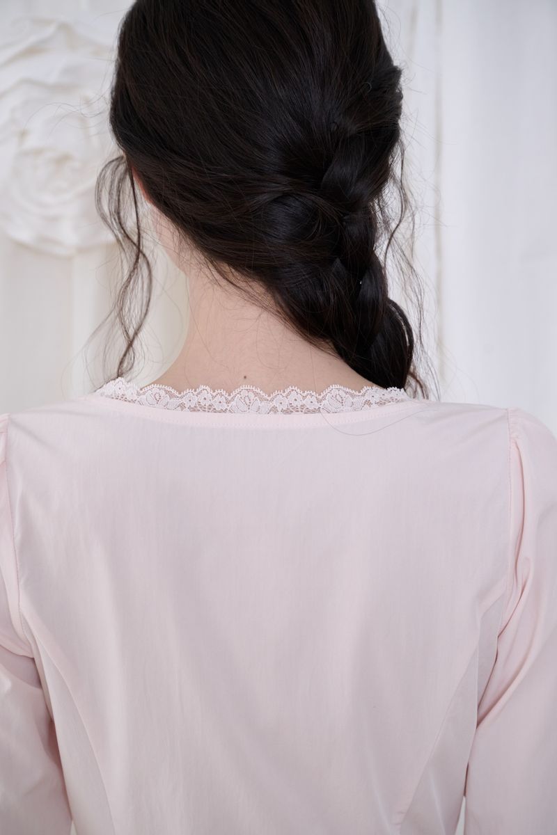Mabel Lace Square-Neck Blouse (3 colors)