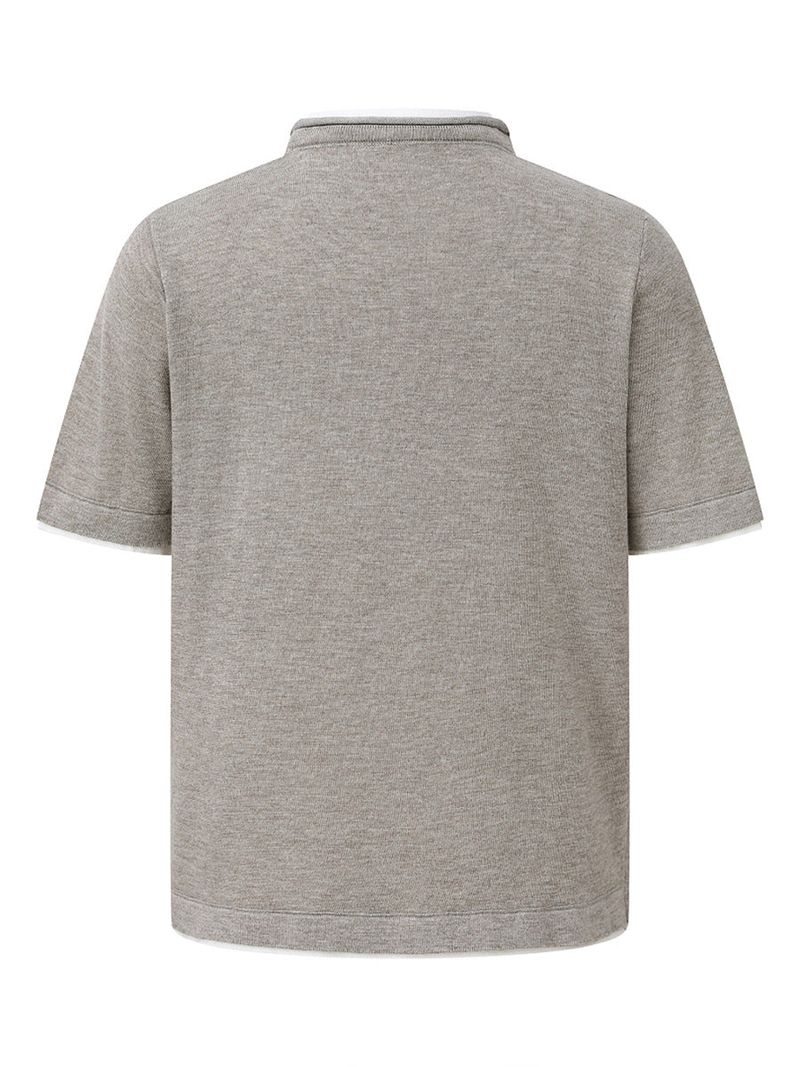 Reeve Layered Neck Tee