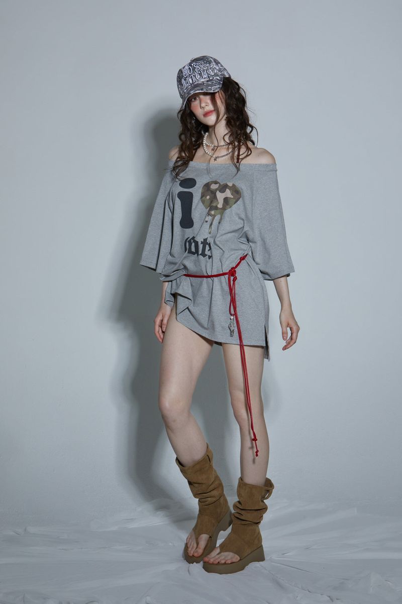 LOVE CAMO T-SHIRT