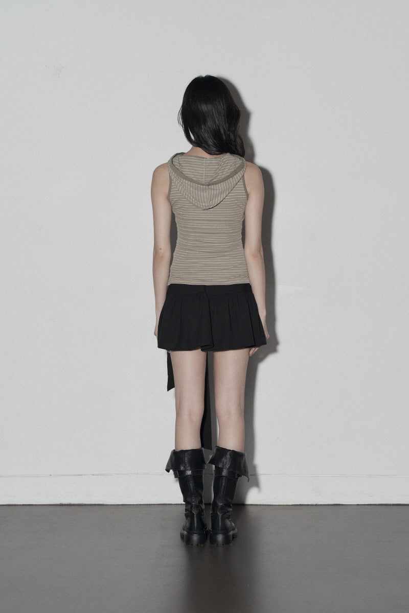 hd stripe top (khaki)