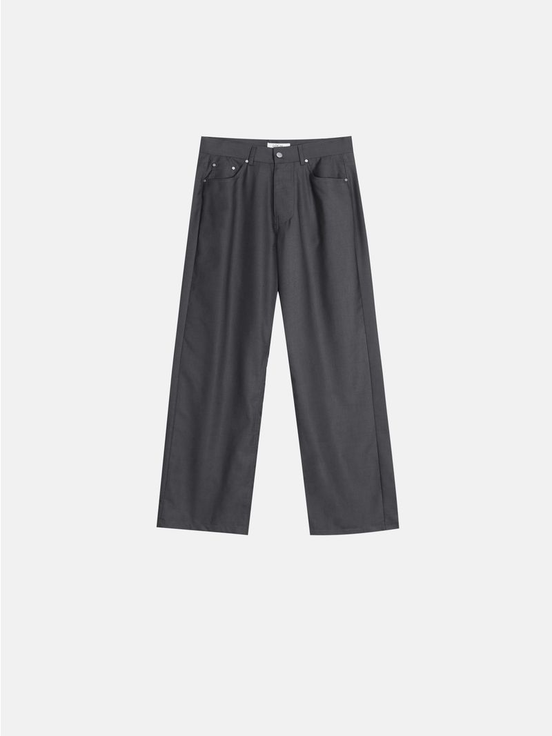 Avan straight rivet slacks