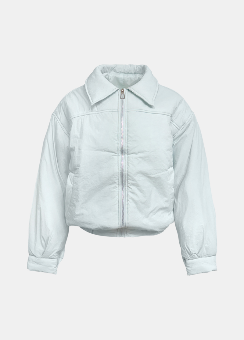 Aileen Light Collar Padded Jumper