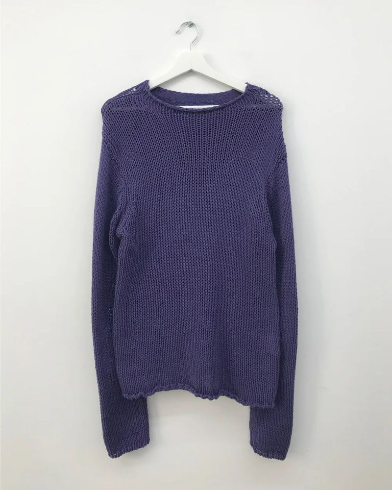 Rolled Neck Russly Knit (4color)