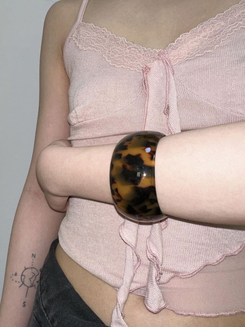 Leopard bangle
