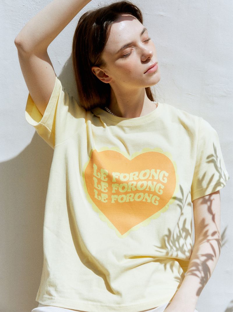 Le Forong（ルフォロン）の「サマーロマンスTシャツ（トップス）」