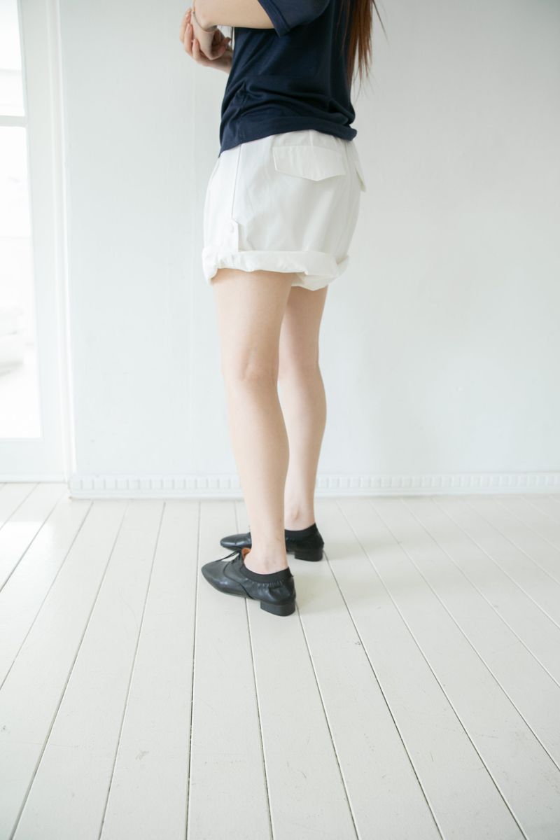 omoosoohy（オムスヒ）の「cotton roll-up half pants(3colors)（Pants）」