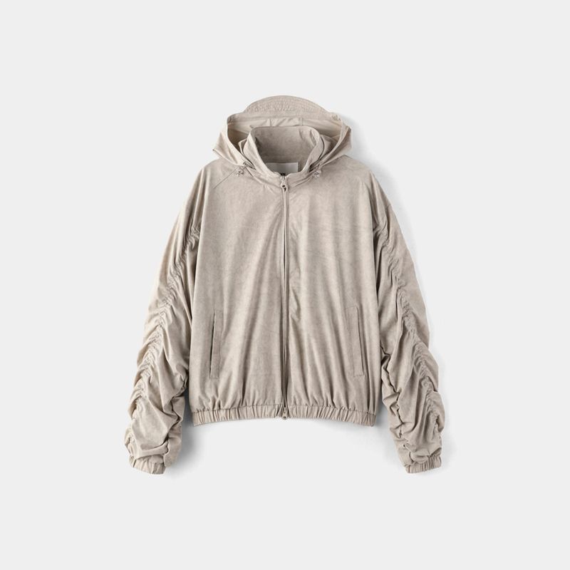 COZINESS（コジネス）の「Ooni ドラフトフードウィンドブレーカー (3 colors)（ジャケット/アウター）」