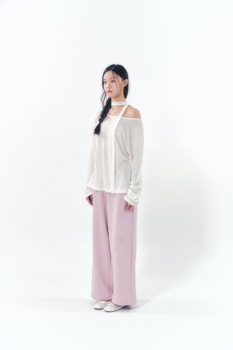 Pearl Track Pants Pink