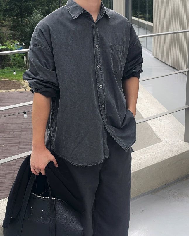 modernif（モダニフ）の「Rita Pigment Shirt（Tops）」