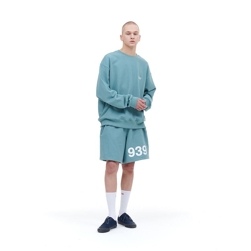 939 LOGO SWEAT SHORTS (MINT)