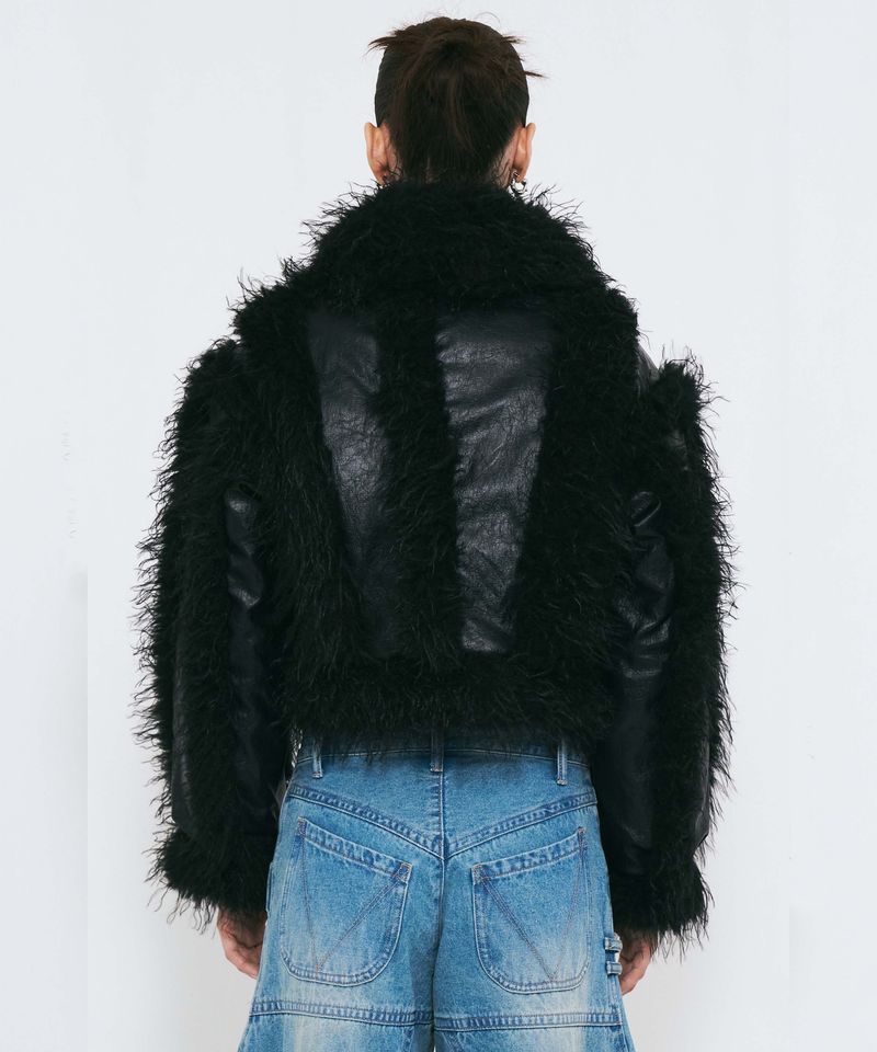 FAKE FUR LINE JACKET