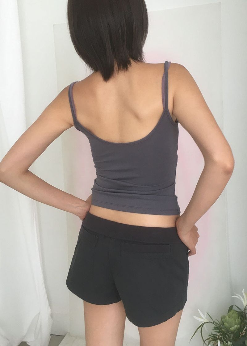 LAYER CROP SLEEVELESS (3color)