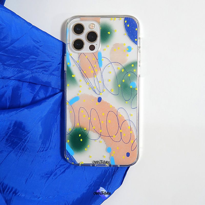 [MADE] Doodle phone case (jelly hard)