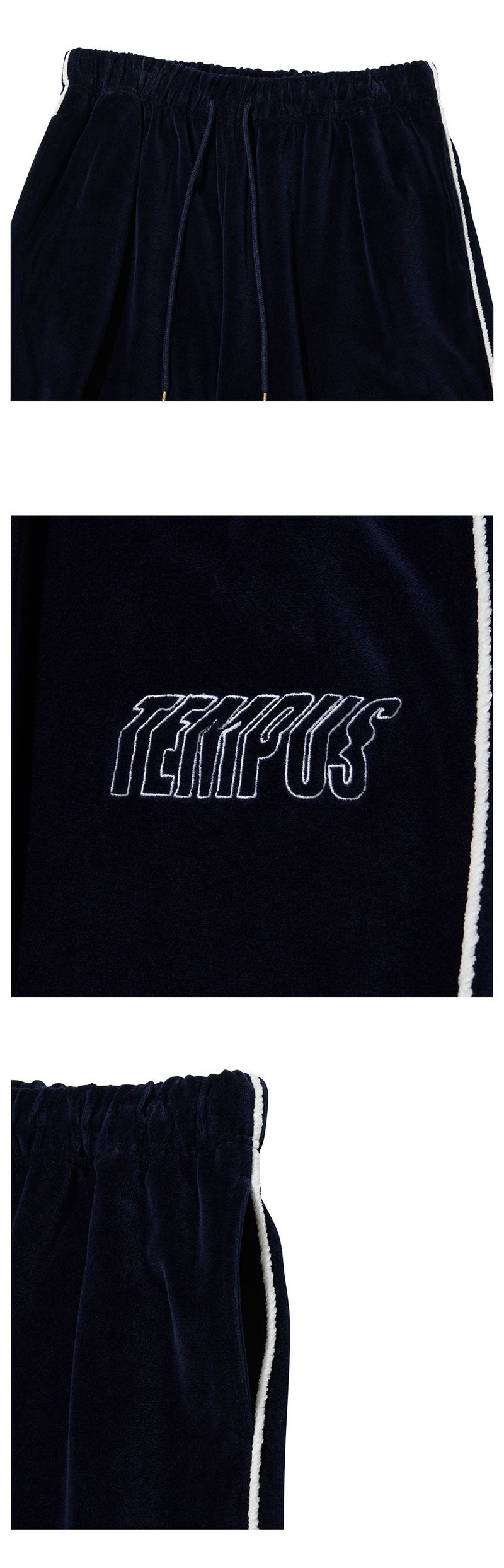 SIGNATURE TRACK PANTS [NAVY]