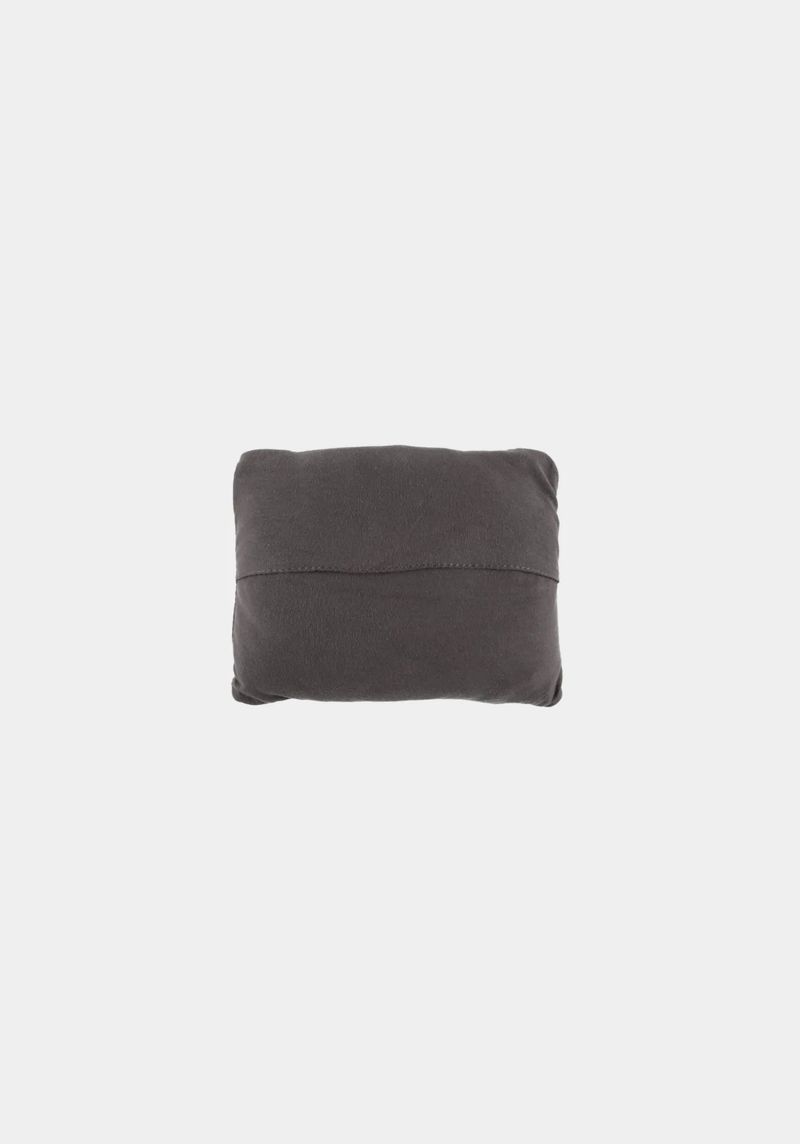 Check Packable Pumpkin Bag Charcoal