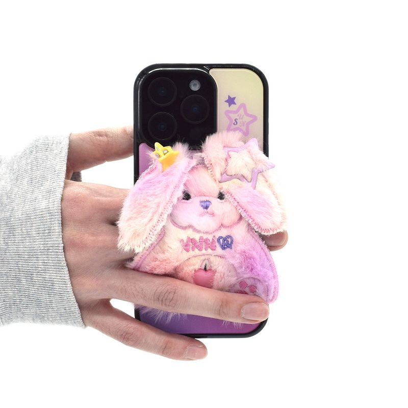 SUN CASE SHY RABBIT MIX SHETBET (GLOSSY BLACK)