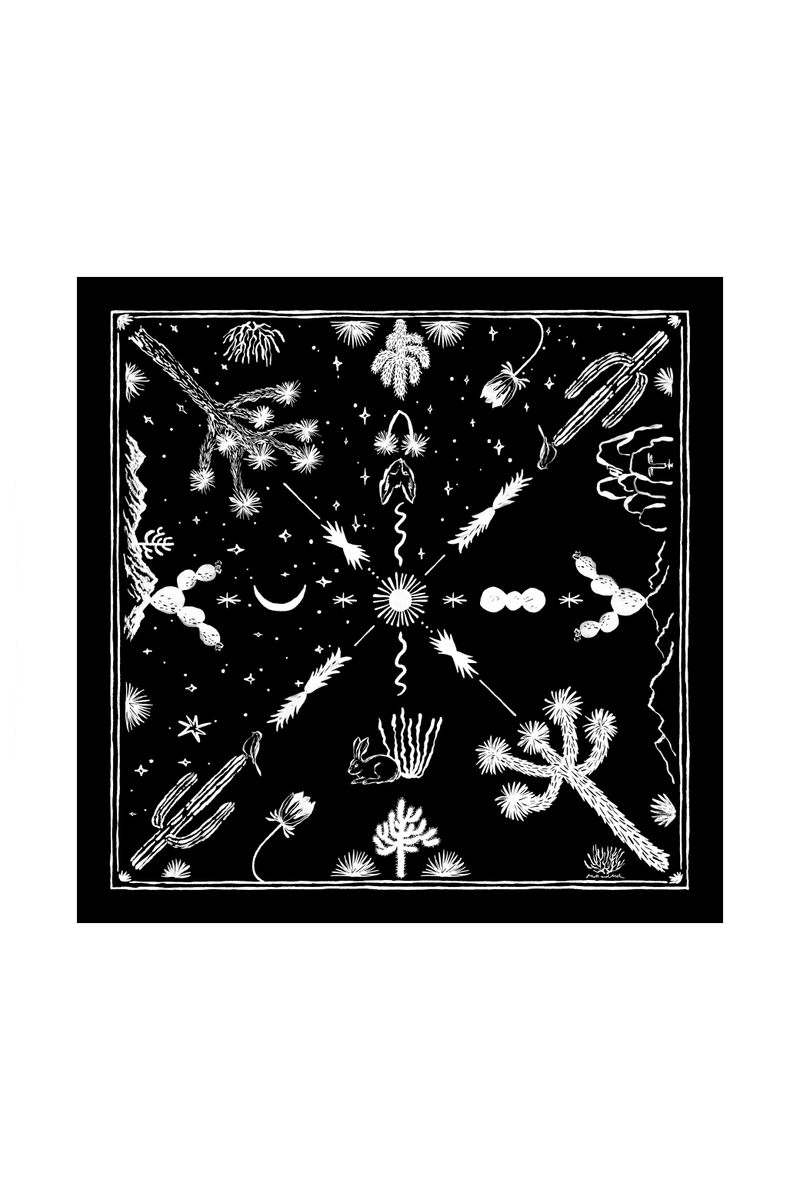 [Scarf] Joshua Tree - Black