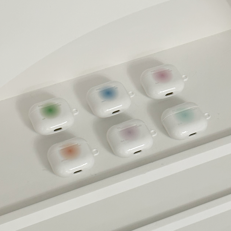 cheek AirPods case-camellia