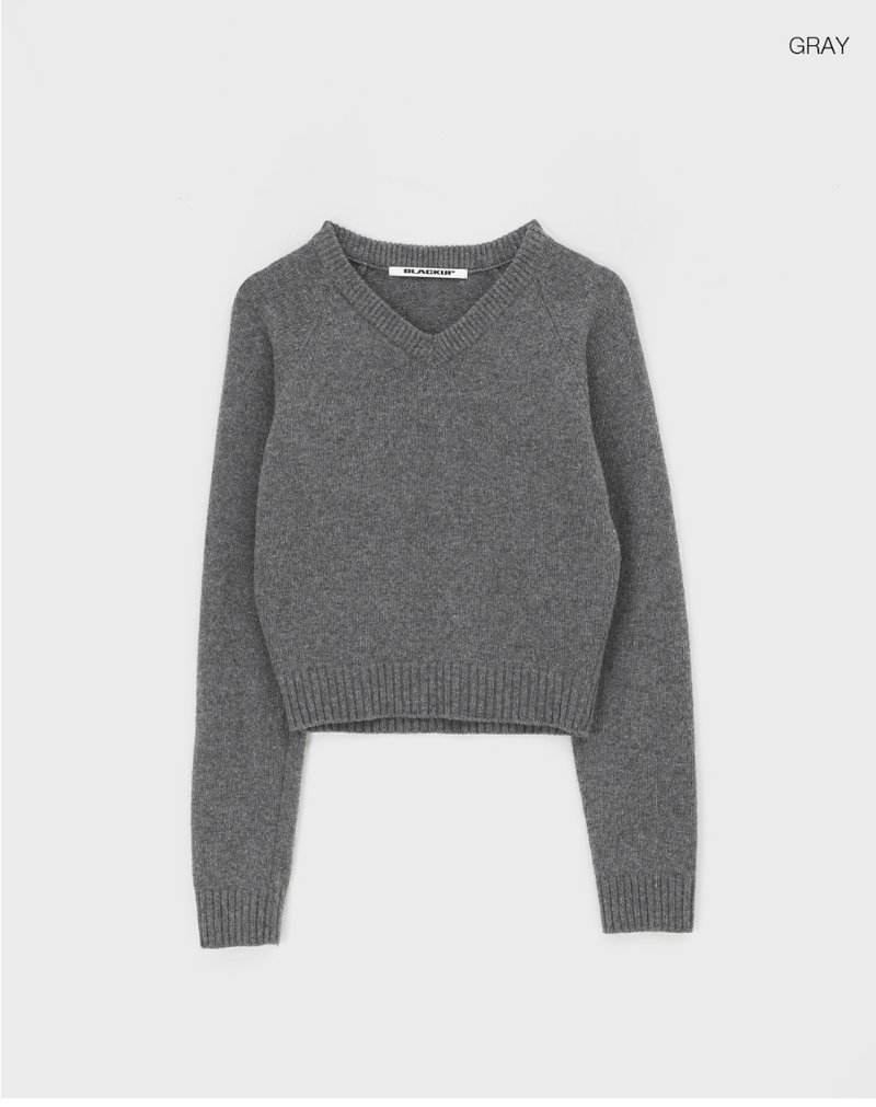 [MADE] STENNE V-NECK KNIT 50% WOOL