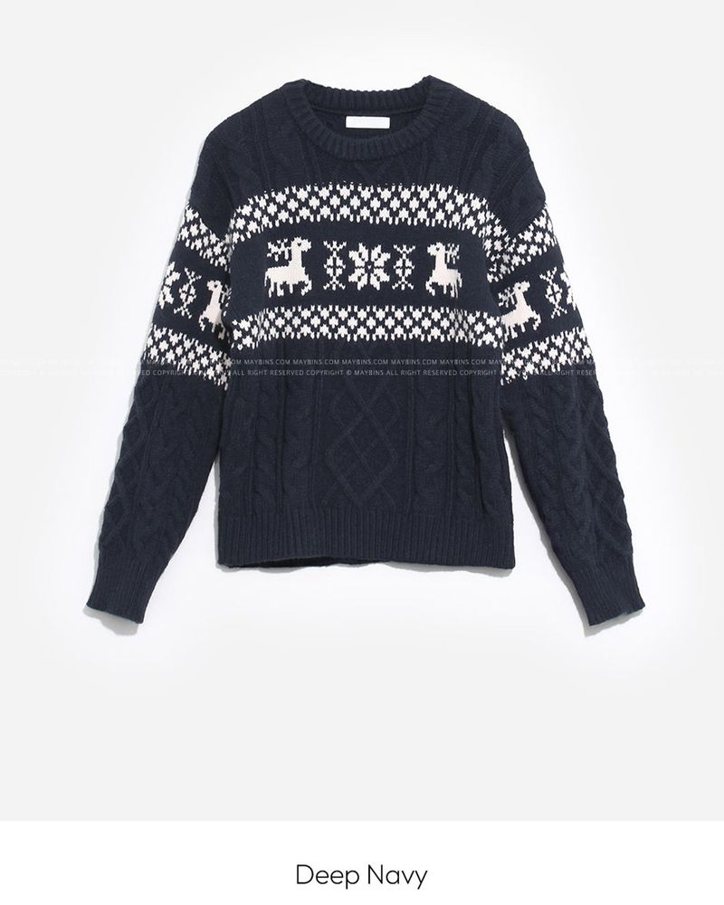 Nordic Cable Knit