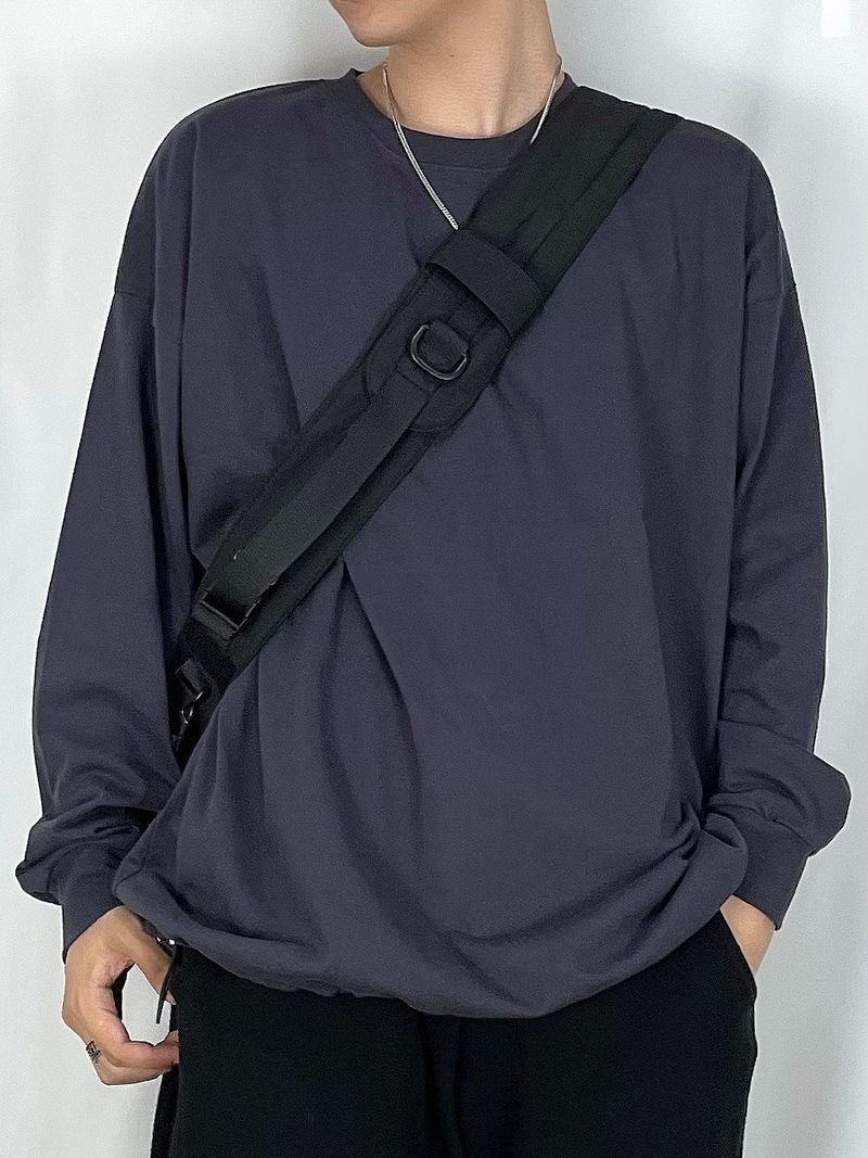 Velcro over sling-bag