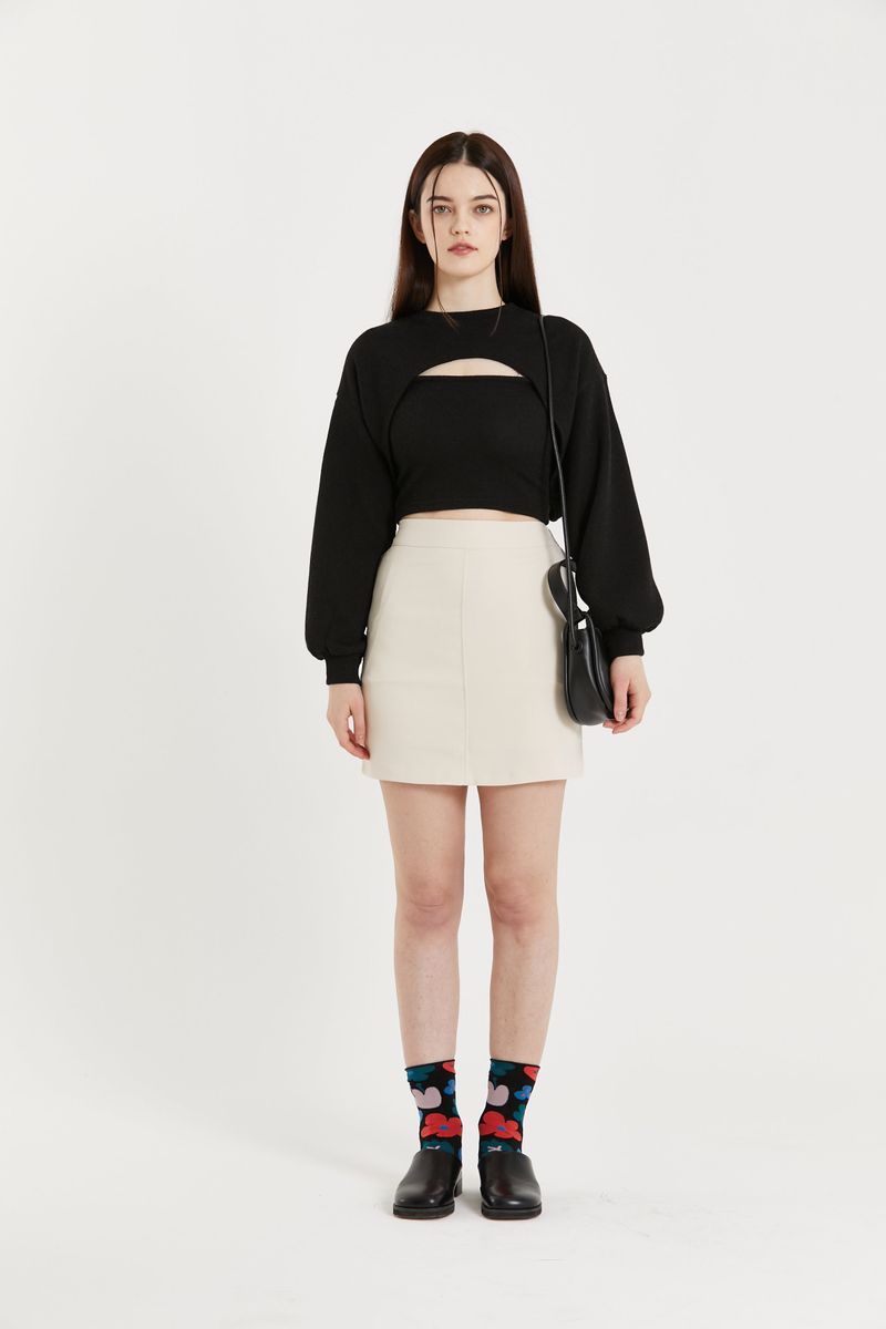 PINK PINEAPPLE（ピンクパイナップル）の「CHIC MINI SKIRT（Skirts）」
