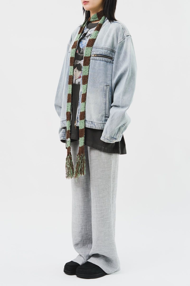 Module Biker Denim Jacket (3color)
