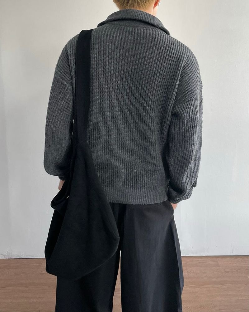 Como Half Zip-up Knit