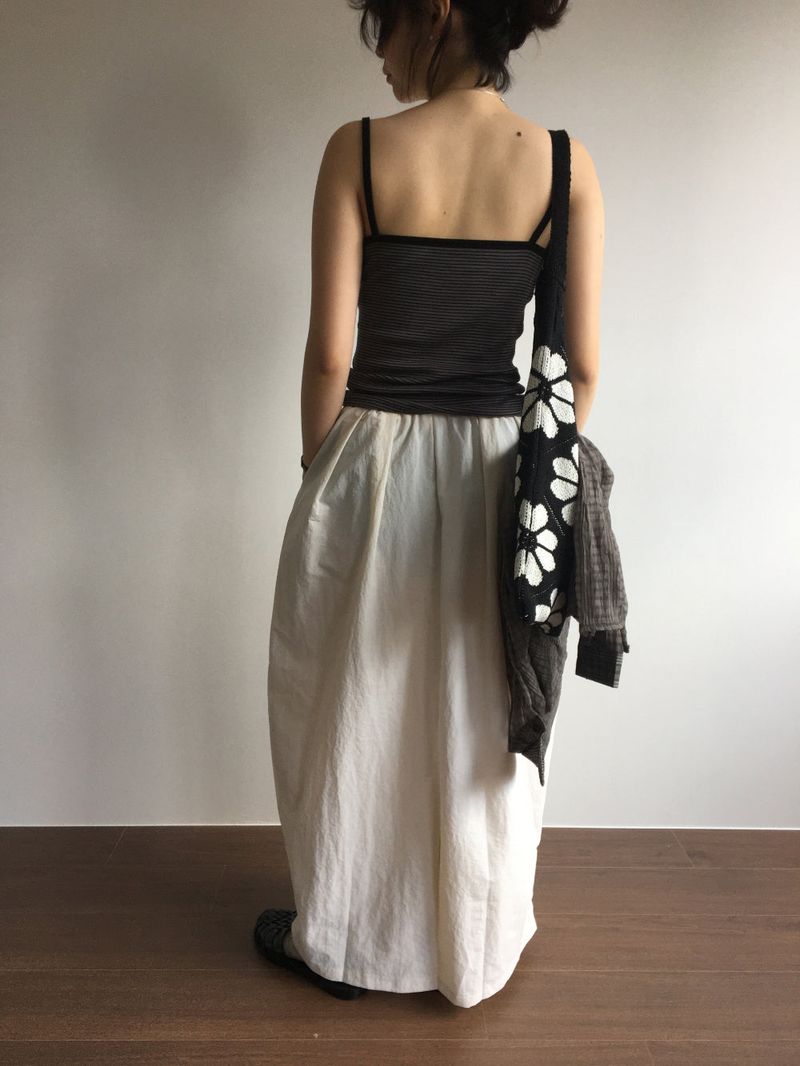 Ez Flower Knit Bag (2color)