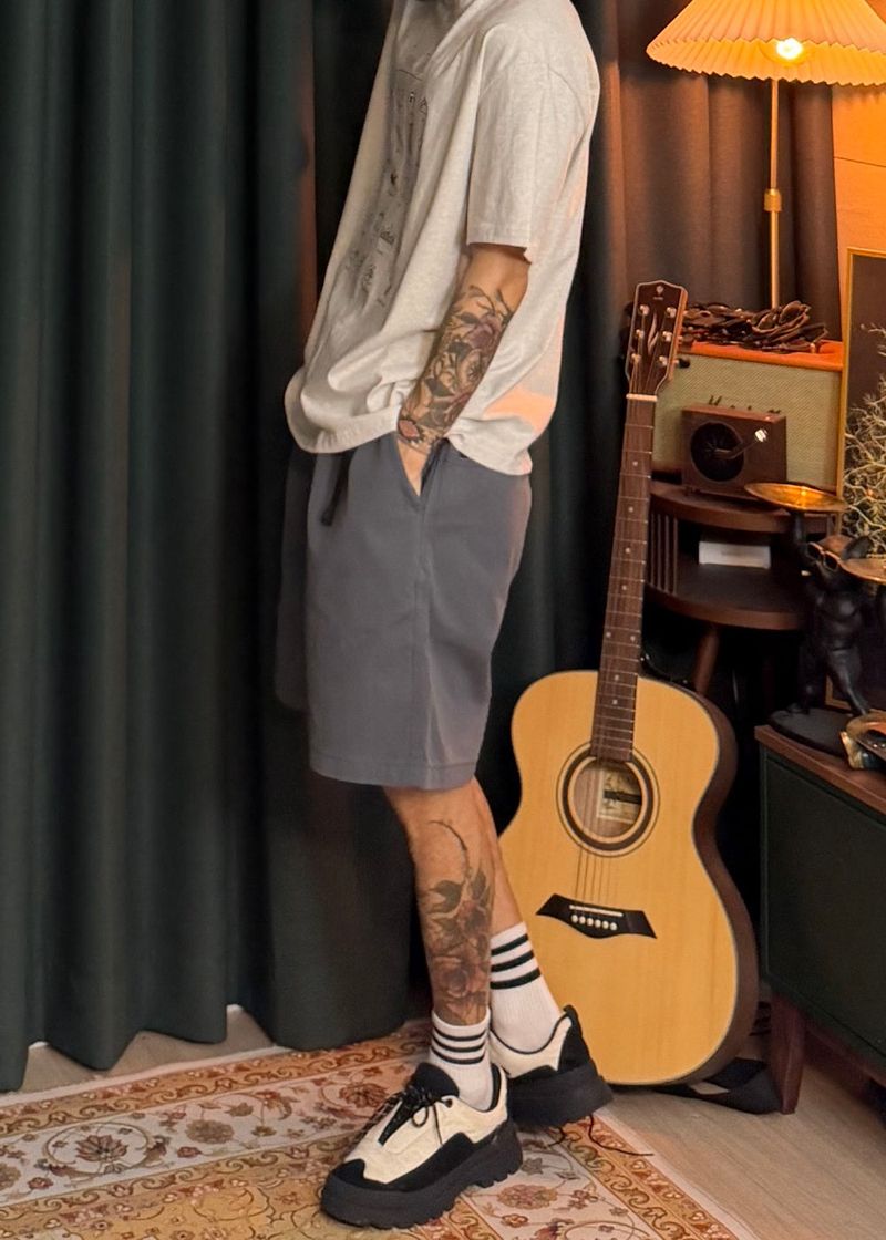 [ virstyle original ] INKKI Coolmax Twill Shorts 