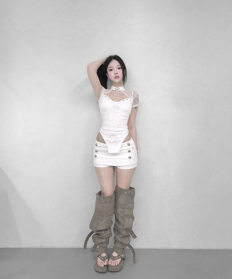 kiko bodysuit tee (3colors)