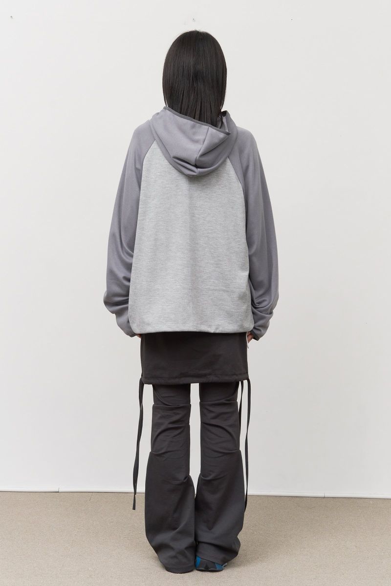Coke Raglan Hooded Zip Up