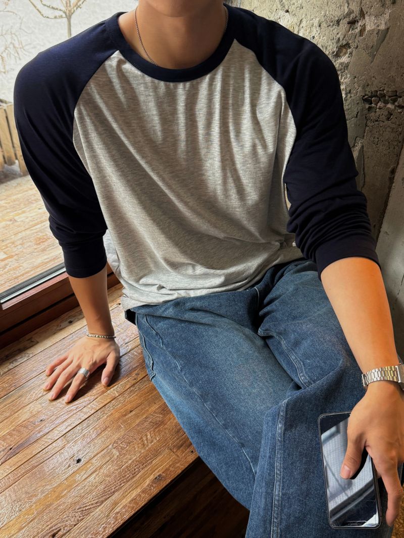 Rotten raglan long sleeve t-shirt