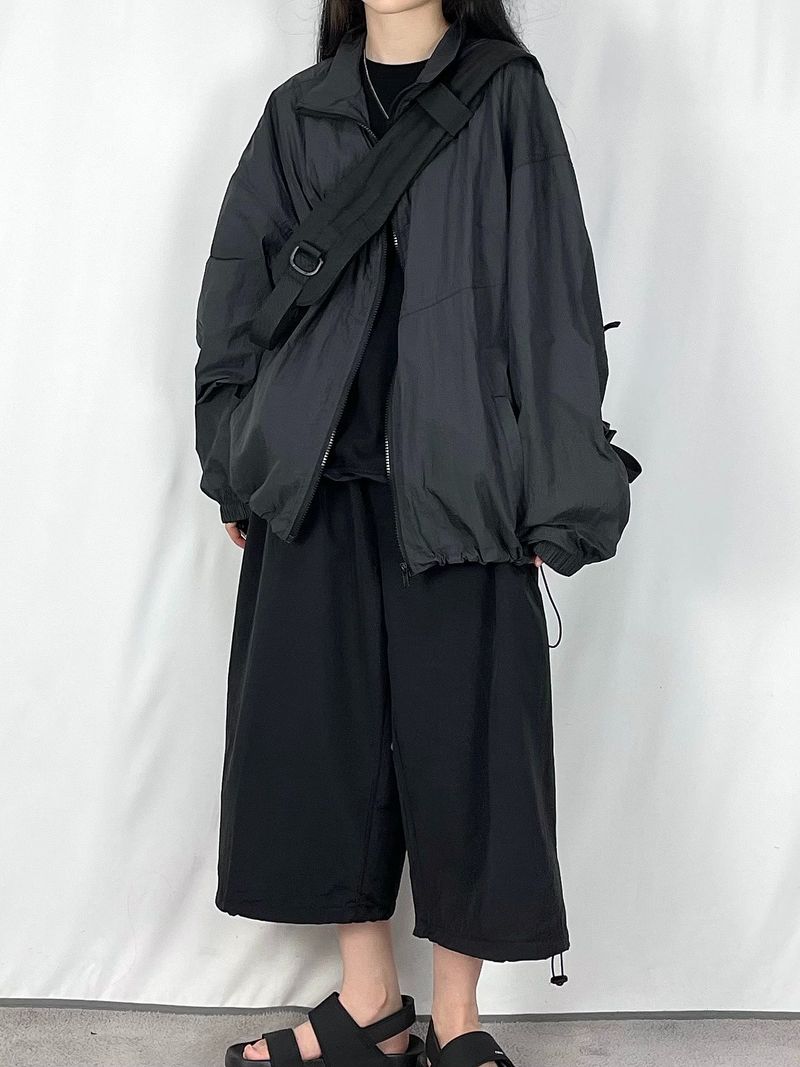 Velcro over sling-bag