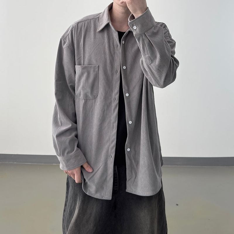 Lea Oversized Corduroy Shirt