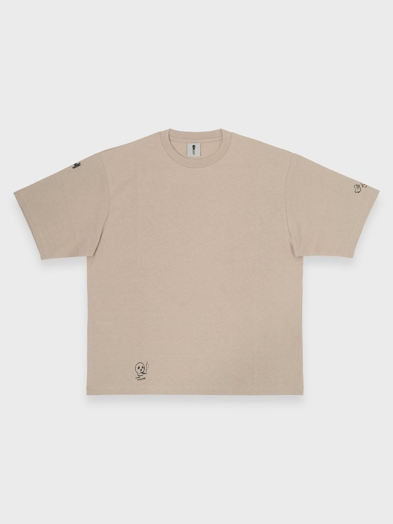 stockholm syndrome（ストックホルムシンドローム）の「ドゥードゥルTシャツ - BEIGE（トップス）」