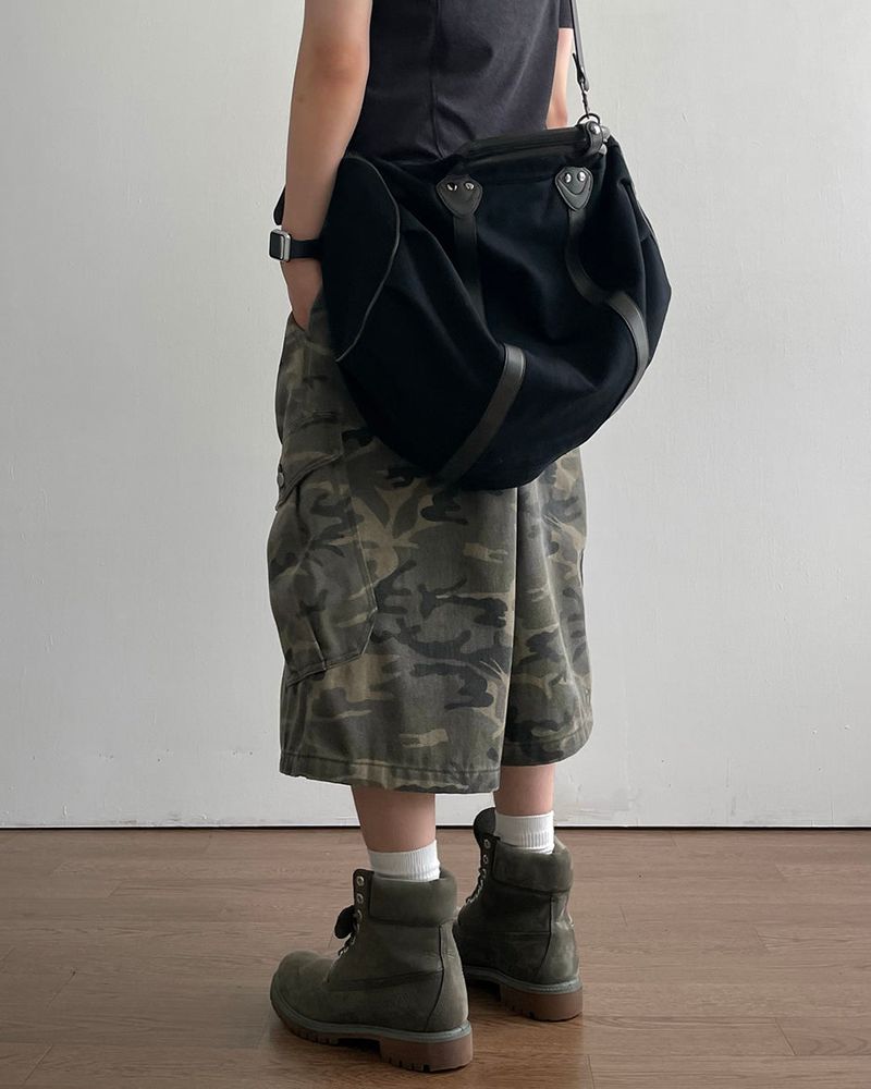 Drill Camo Bermuda Pants
