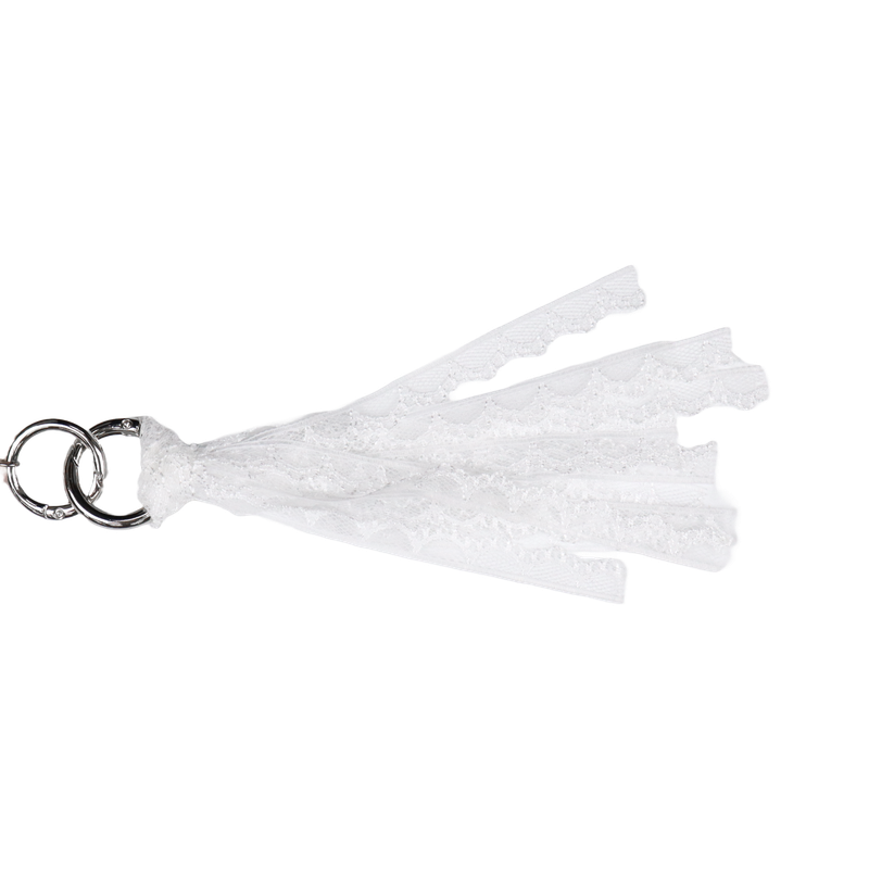 RIBBON & LACE KEYRING