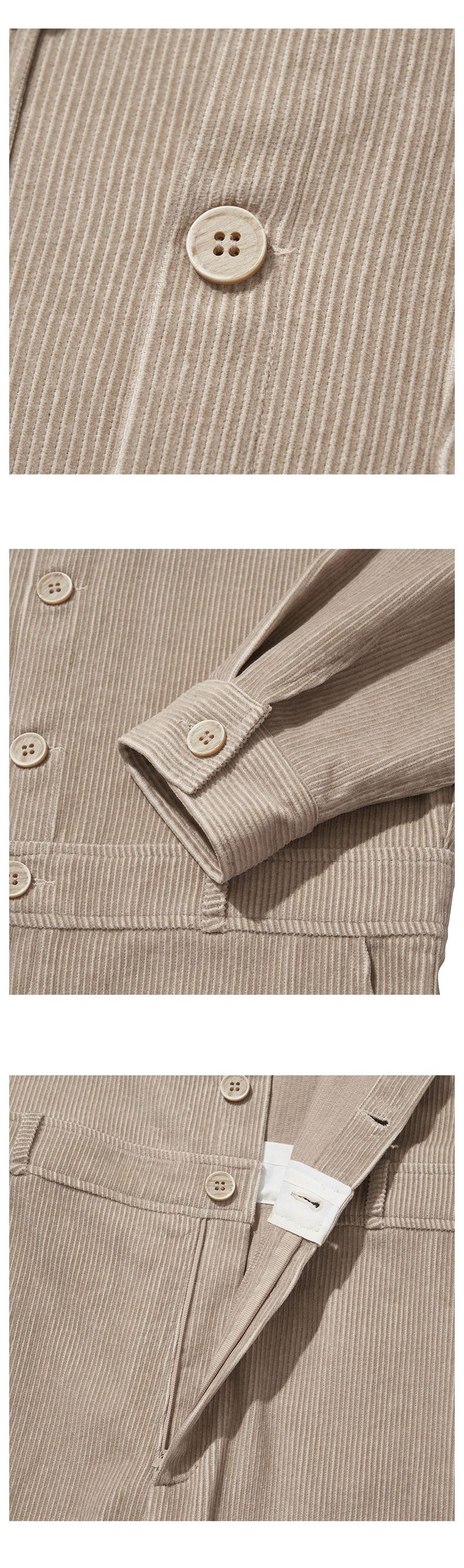 CASA CORDUROY JUMPSUIT [BEIGE]