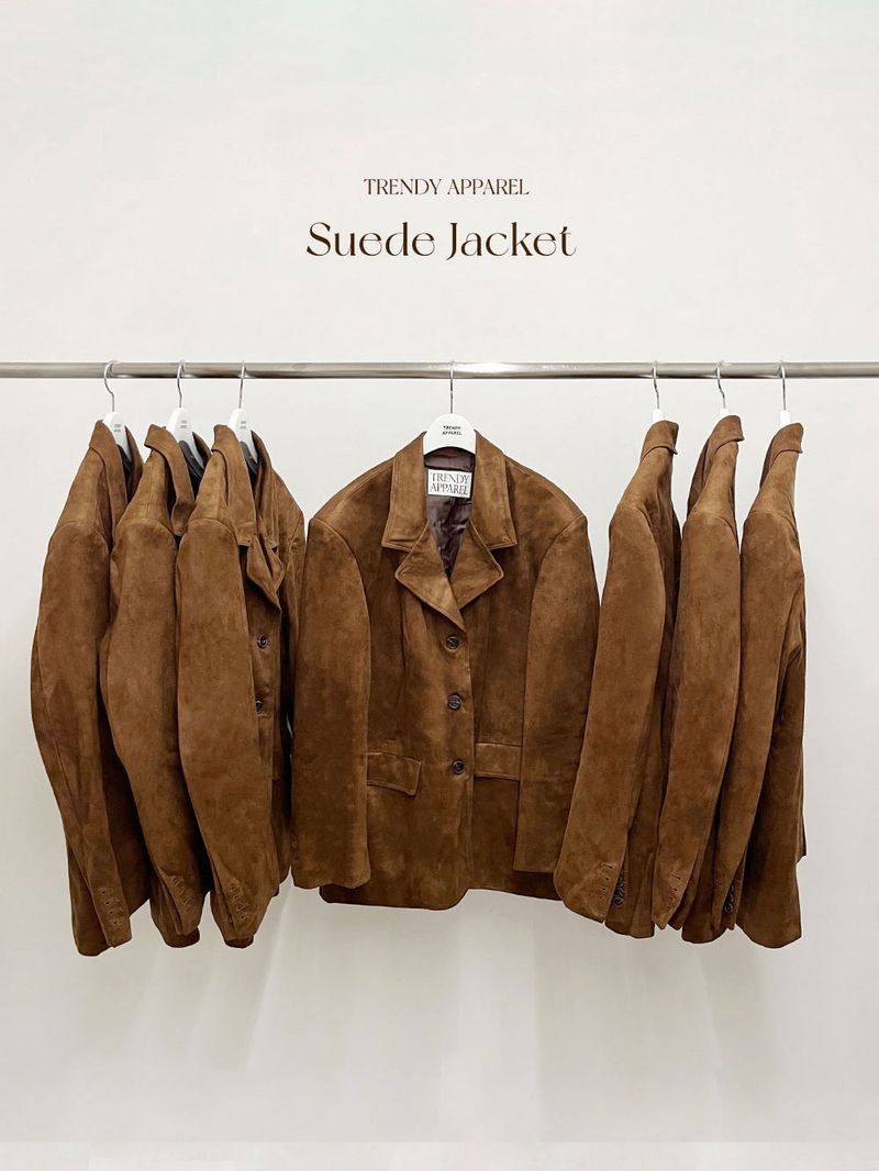 TRENDY APPAREL（トレンディー アパレル）の「[MADE] Monne suede jacket（Jackets/Outerwear）」