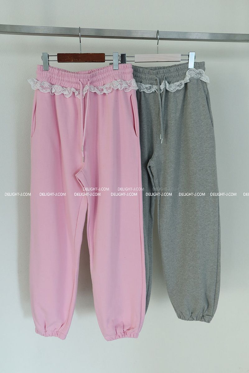 Levit Frill Lace Jogger Pants