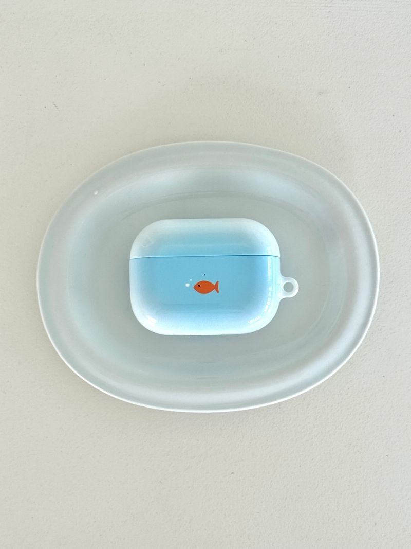 BLUE GOLDFISH Airpods Case