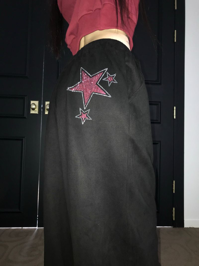 kitsch suede peace pt (2 color )